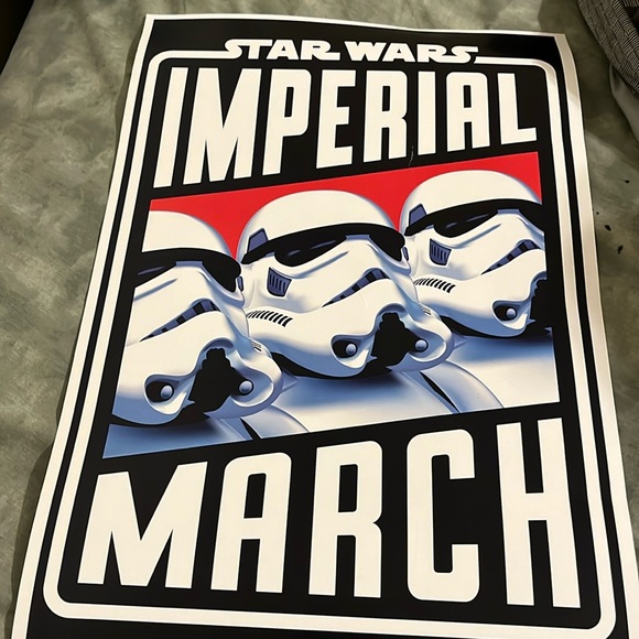 Star Wars Other - Star Wars Imperial March The Poster
